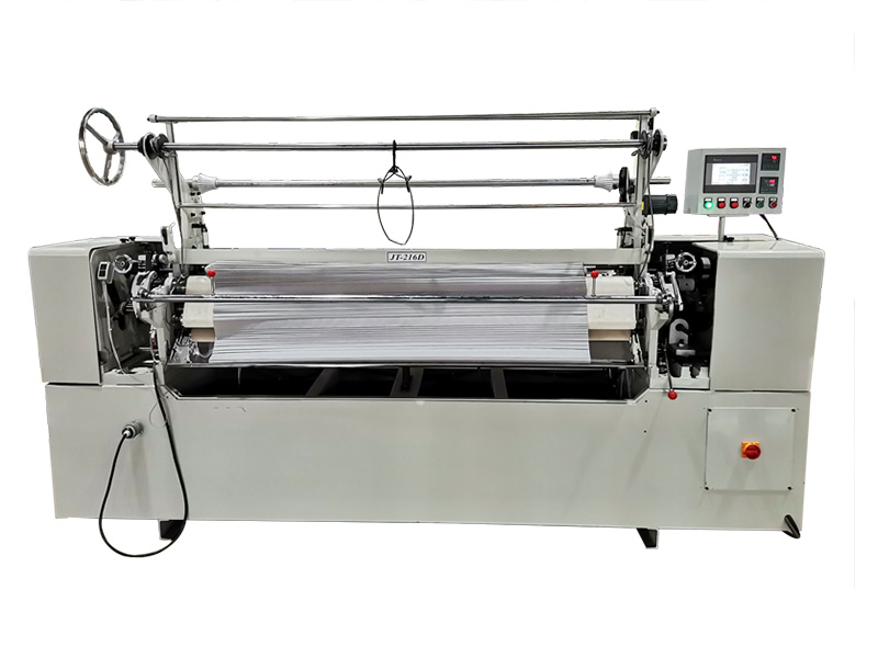 Fabric pleating machine